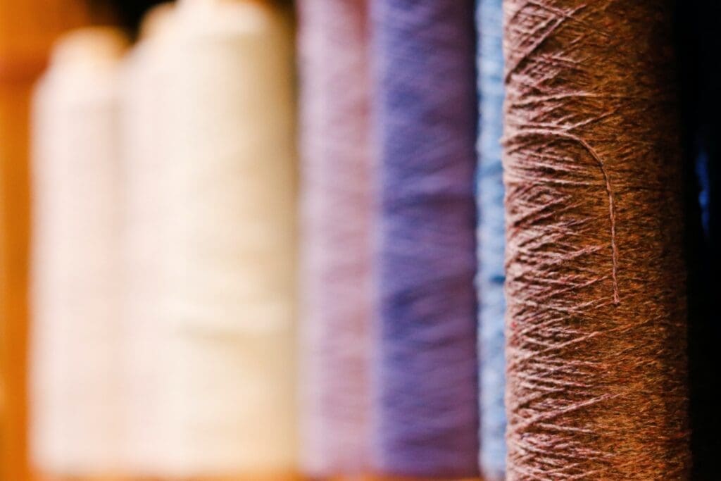 Spools of thread