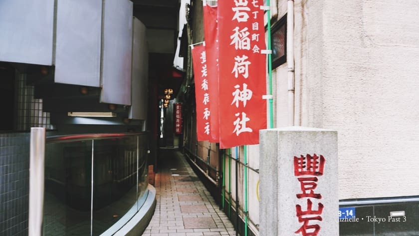 Passage leading to Toyoiwa Inari