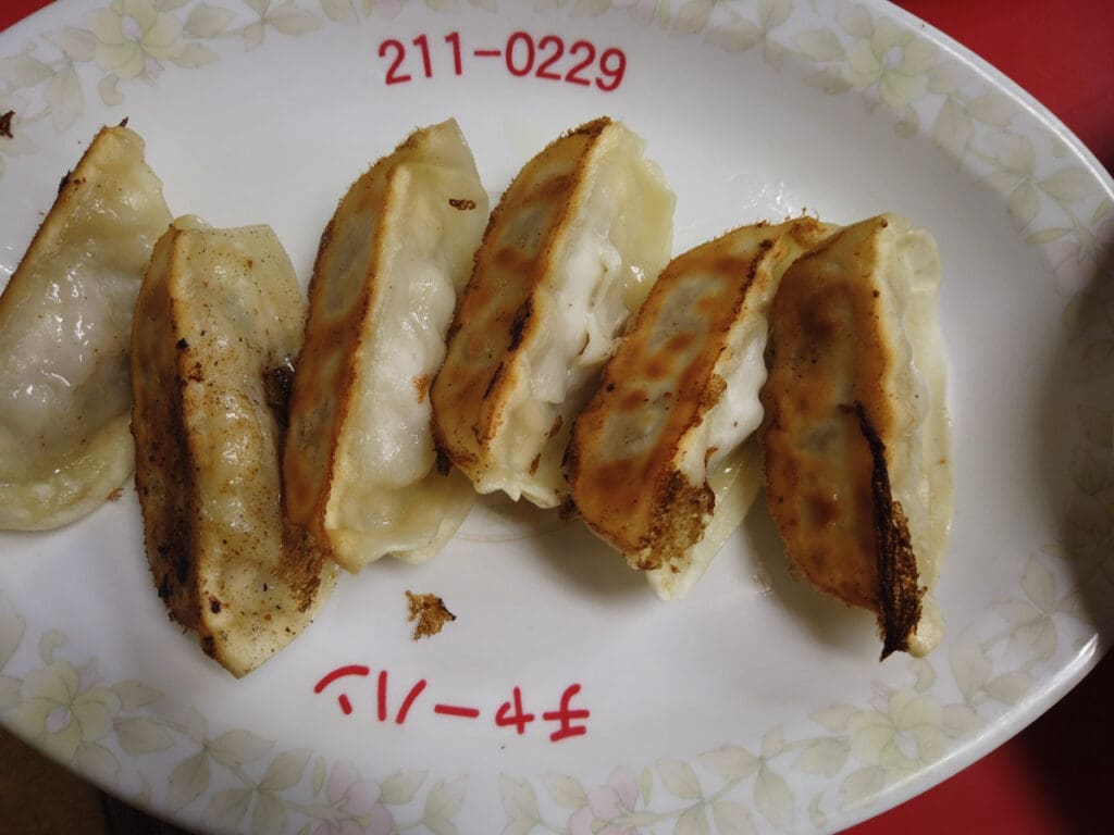 Gyoza at Charming Chahan