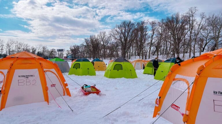 Hokkaido Ice Fishing