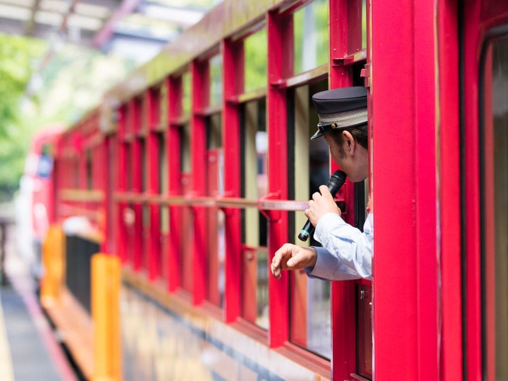 Sagano Romantic Train in Kyoto