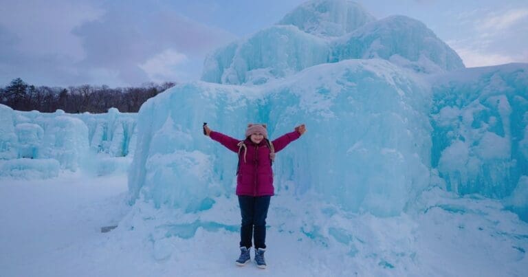 Mizhelle in Hokkaido in Winter