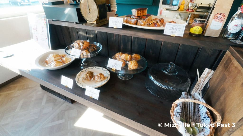 Freshly-baked goods at ICHIGO WORLD cafe