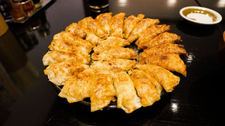 Enban gyoza at Gyoza Terui